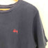 ステューシー Stussy ロゴ刺繍 クルーネック半袖カットソー メンズ M