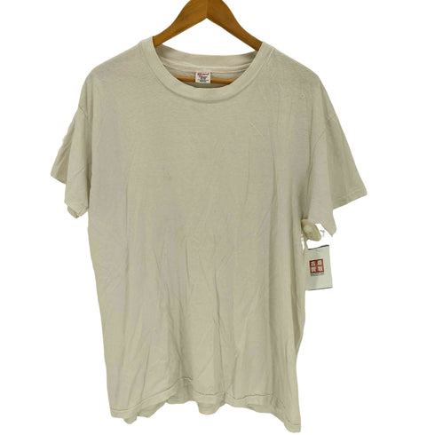 ヘインズ Hanes USA製 シングルステッチ クルーネックTシャツ メンズ import:XL