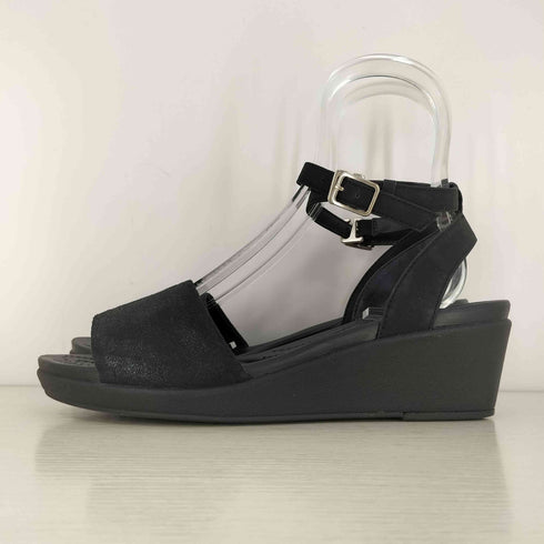 クロックス crocs COMFORT レイ アンクルストラップサンダル ラメ レディース w8