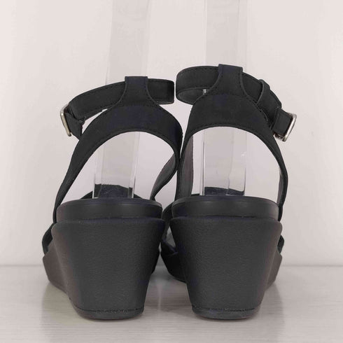 クロックス crocs COMFORT レイ アンクルストラップサンダル ラメ レディース w8