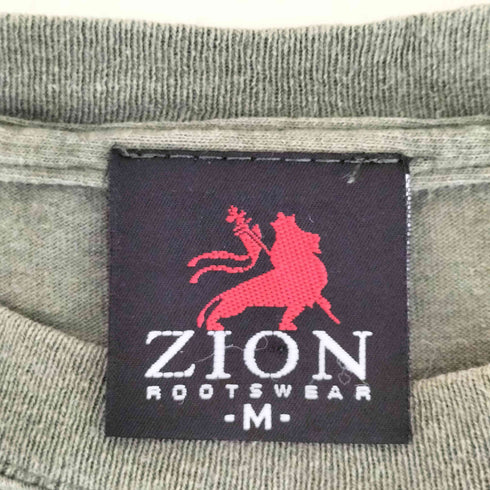 ザイオン ZION BUFFALO SOLDIER DREADLOCK RASTA アーティストプリントTシャツ メンズ JPN:M