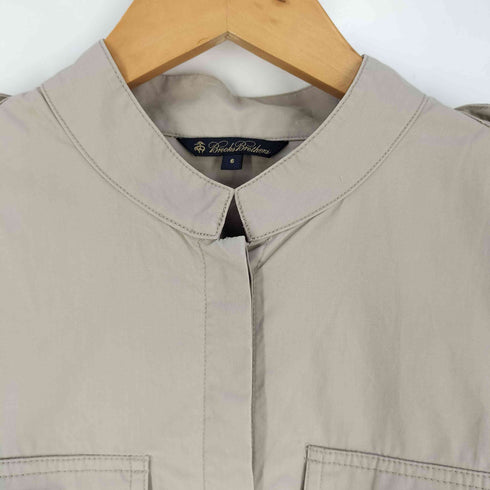 ブルックスブラザーズ BROOKS BROTHERS エポレット付き シャツワンピース レディース 6