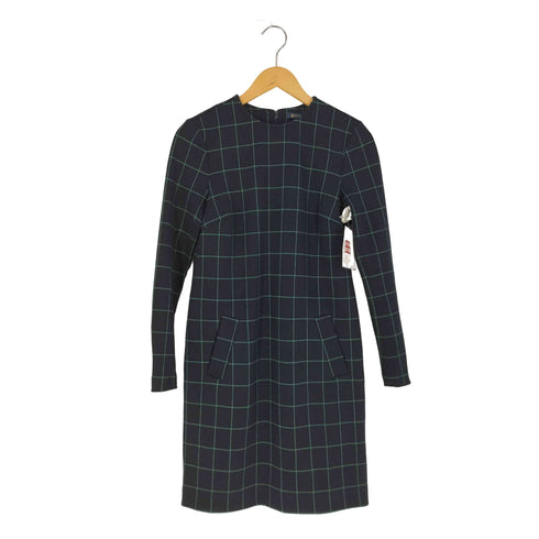 ブルックスブラザーズ BROOKS BROTHERS バックジップ チェックワンピース レディース import:XS