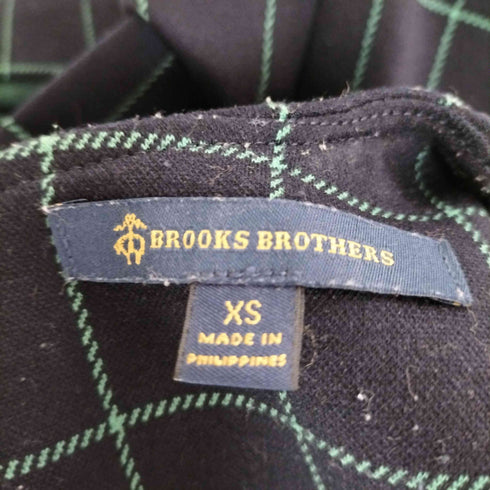 ブルックスブラザーズ BROOKS BROTHERS バックジップ チェックワンピース レディース import:XS