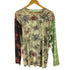CHOPOVA LOWENA 24SS 総柄切替メッシュトップス セカンドスキン パワーネット レディース import:M