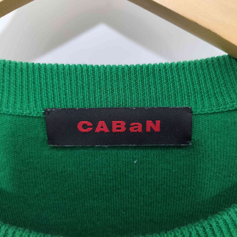 キャバン CABaN コットンカシミヤ クルーネックプルオーバー メンズ JPN:M