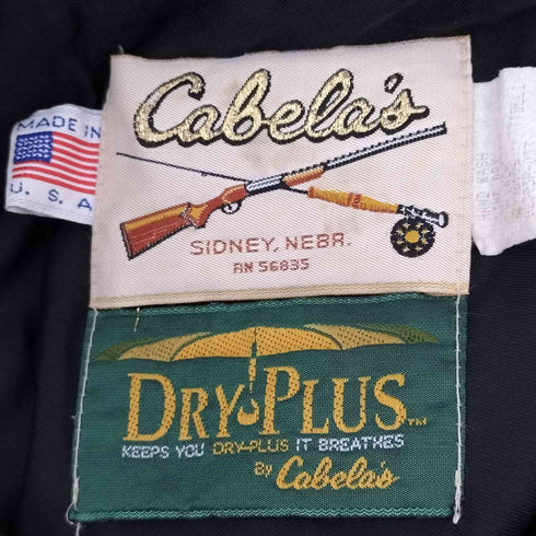 カベラス Cabela's 80-90s USA製 Thinsulate リアルツリー フリースシェル マウンテンパーカー メンズ XL