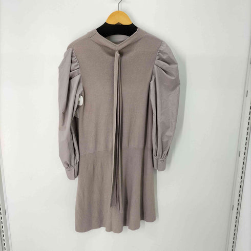 ジルバイジルスチュアート JILL by JILLSTUART ボウタイニットワンピース レディース JPN:S