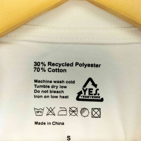 イエスアイシー YESEYESEE ロゴTシャツ メンズ import:S