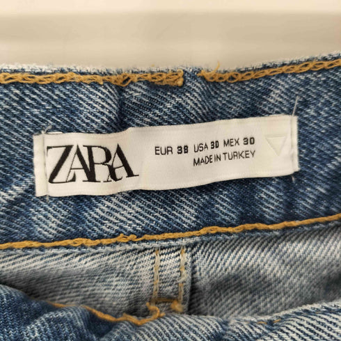 ザラ ZARA 裾ジッパーデザイン デニムパンツ メンズ EU:38 / US:30