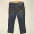 トゥルーレリジョン TRUE RELIGION USA製 SECTION ROW SEAT ストレートデニムパンツ メンズ 30