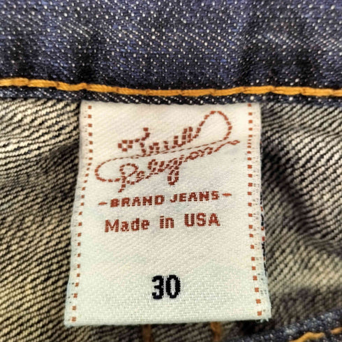 トゥルーレリジョン TRUE RELIGION USA製 SECTION ROW SEAT ストレートデニムパンツ メンズ 30