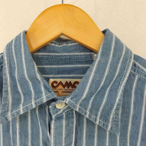 カムコ CAMCO シャンブレーストライプシャツ メンズ JPN:M