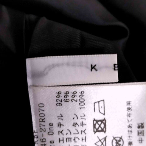 ケイビーエフ KBF 24AW ヘムカットジャケット レディース ONE SIZE