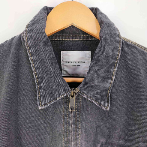 フリークスストア FREAKS STORE 24SS デニム ジップアップ ブルゾン レディース FREE