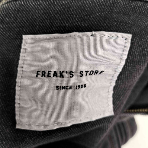 フリークスストア FREAKS STORE 24SS デニム ジップアップ ブルゾン レディース FREE