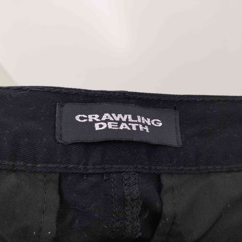 crawling death 蝶刺繍デザイン デニムパンツ レディース JPN:S