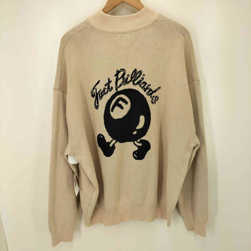 クーパー cooper バックデザイン ハーフジップ ニット メンズ FREE