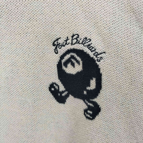 クーパー cooper バックデザイン ハーフジップ ニット メンズ FREE