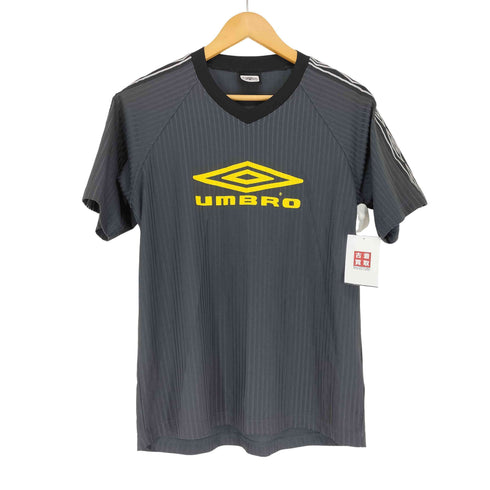 アンブロ UMBRO 00s ダブルダイヤモンドプリントゲームシャツ メンズ S-M