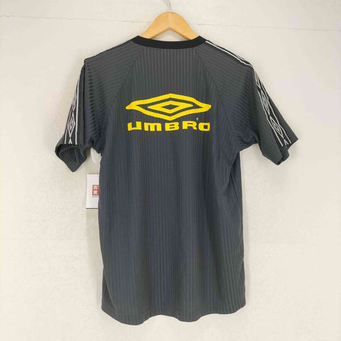 アンブロ UMBRO 00s ダブルダイヤモンドプリントゲームシャツ メンズ S-M