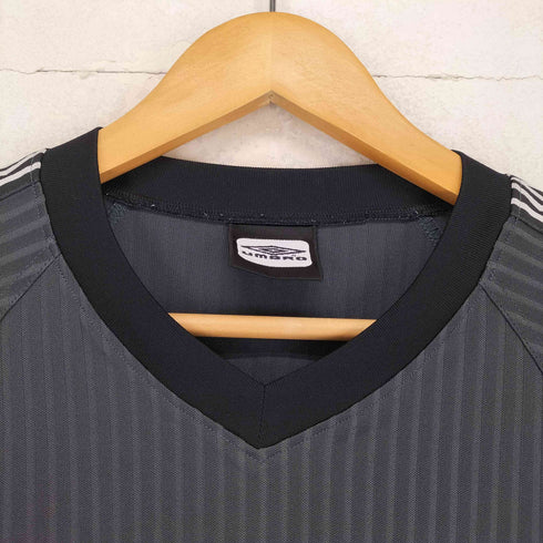 アンブロ UMBRO 00s ダブルダイヤモンドプリントゲームシャツ メンズ S-M