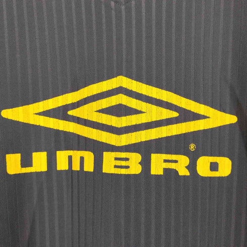 アンブロ UMBRO 00s ダブルダイヤモンドプリントゲームシャツ メンズ S-M