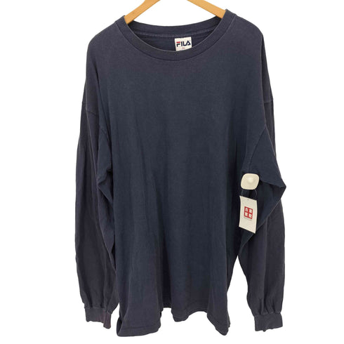 フィラ FILA 90s USA製 長袖tシャツ メンズ JPN:L
