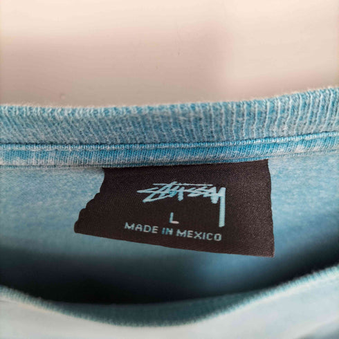 ステューシー Stussy ロゴプリント タイダイ 長袖tシャツ メンズ JPN:L