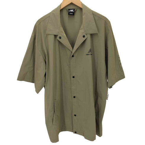 ニューバランス NEW BALANCE 半袖コーチジャケット メンズ JPN:XL