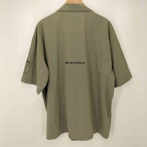 ニューバランス NEW BALANCE 半袖コーチジャケット メンズ JPN:XL