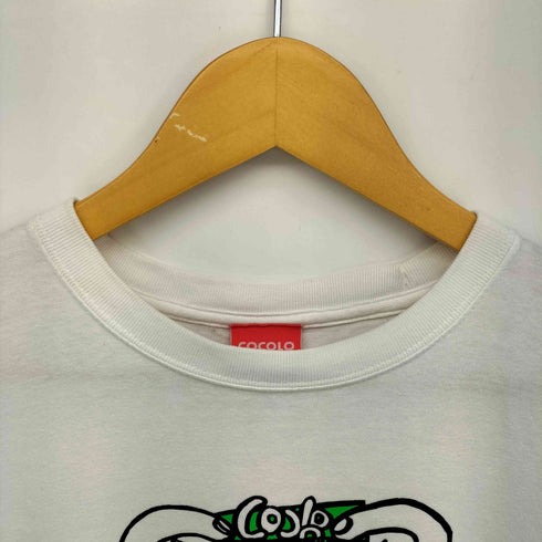 ココロブランド COCOLO BLAND プリントロゴ クルーネックTシャツ メンズ JPN:XL