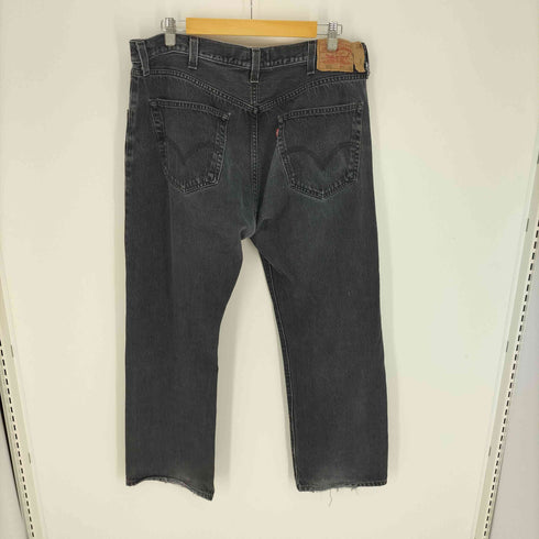 リーバイス Levis メキシコ製 ボタン裏 4032 刻印 紙パッチ 501 ボタンフライ ブラック ストレート デニム パンツ メンズ W40 L30