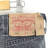 リーバイス Levis メキシコ製 ボタン裏 4032 刻印 紙パッチ 501 ボタンフライ ブラック ストレート デニム パンツ メンズ W40 L30