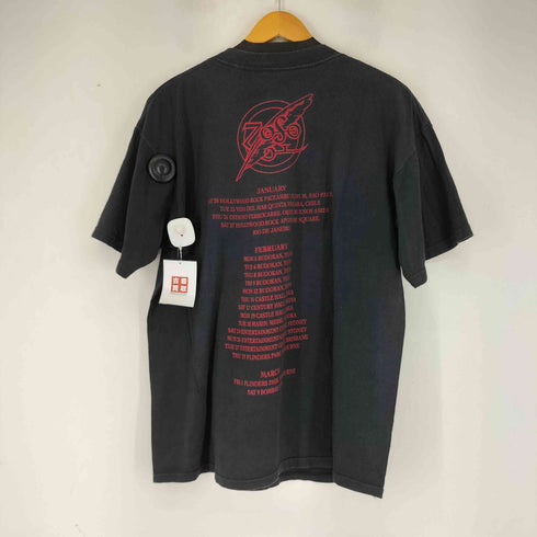タルテックス TULTEX 90S 両面プリント S/S Tシャツ メンズ import:L