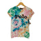 ポロラルフローレン POLO RALPH LAUREN ロゴプリント タイダイカットソー レディース XS
