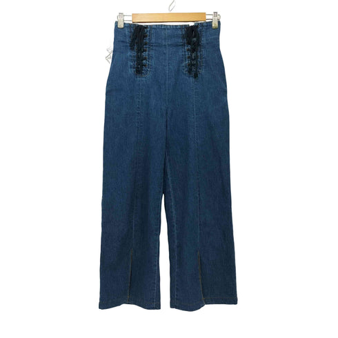 18SS PHENNY lloz LOOSE DENIM WAIST LACE-UP JEANS レディース JPN:1