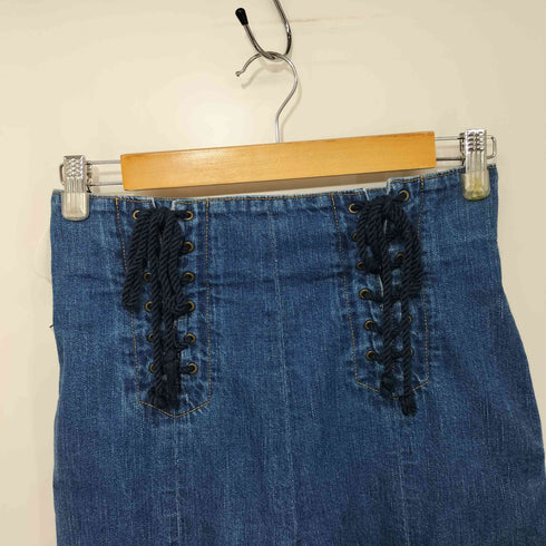 18SS PHENNY lloz LOOSE DENIM WAIST LACE-UP JEANS レディース JPN:1