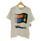 Microsoft Windows 98 プリントクルーネックカットソー メンズ M