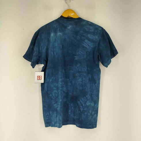 ザマウンテン the mountain 90S-00S タイダイ柄フロントプリント S/S Tシャツ メンズ import:M