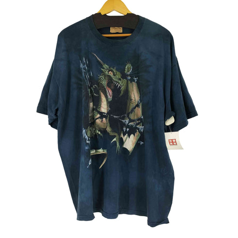 ザマウンテン the mountain 90S-00S フロントプリント S/S Tシャツ メンズ import:XL
