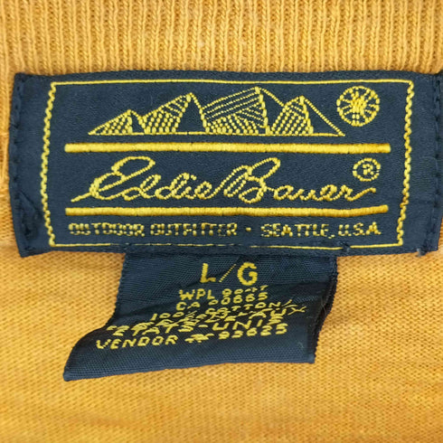 エディーバウアー Eddie Bauer 80S USA製 S/S Tシャツ メンズ import:L