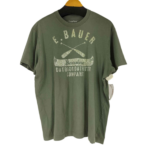 エディーバウアー Eddie Bauer フロントプリント S/S Tシャツ メンズ import:XL