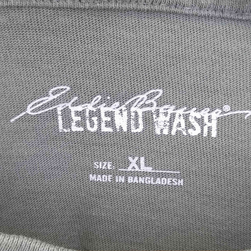 エディーバウアー Eddie Bauer フロントプリント S/S Tシャツ メンズ import:XL