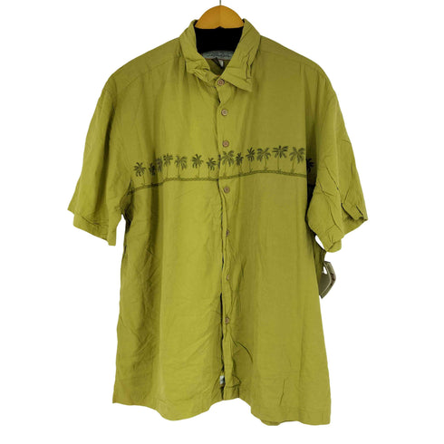 クイックシルバー Quiksilver 総柄 S/S シャツ メンズ import:XL