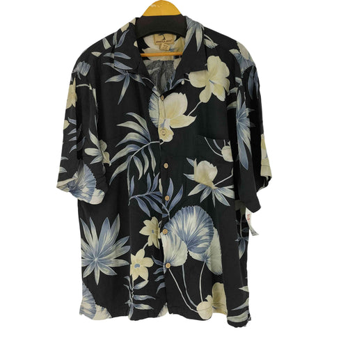 ジャマイカジャックス JAMAICA JAXX シルク100 総柄 S/S アロハシャツ メンズ import:XL