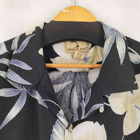 ジャマイカジャックス JAMAICA JAXX シルク100 総柄 S/S アロハシャツ メンズ import:XL
