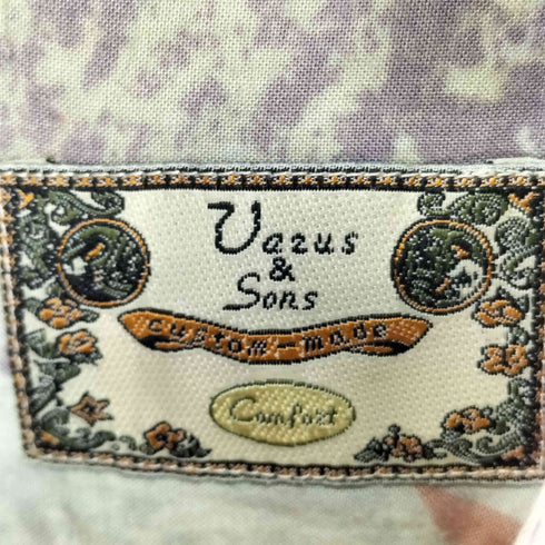 UALUS&SONS 総柄 S/S シャツ メンズ JPN:XL