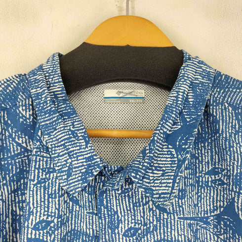 コロンビア Columbia PFG 総柄 S/S シャツ メンズ import:XXL