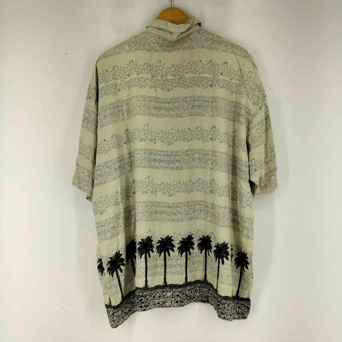 ピューリタン PURITAN レーヨン100 総柄 S/S シャツ メンズ